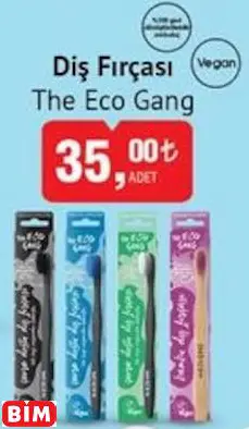 THE ECO GANG DİŞ FIRÇASI THE ECO GANG DİŞ FIRÇASI
